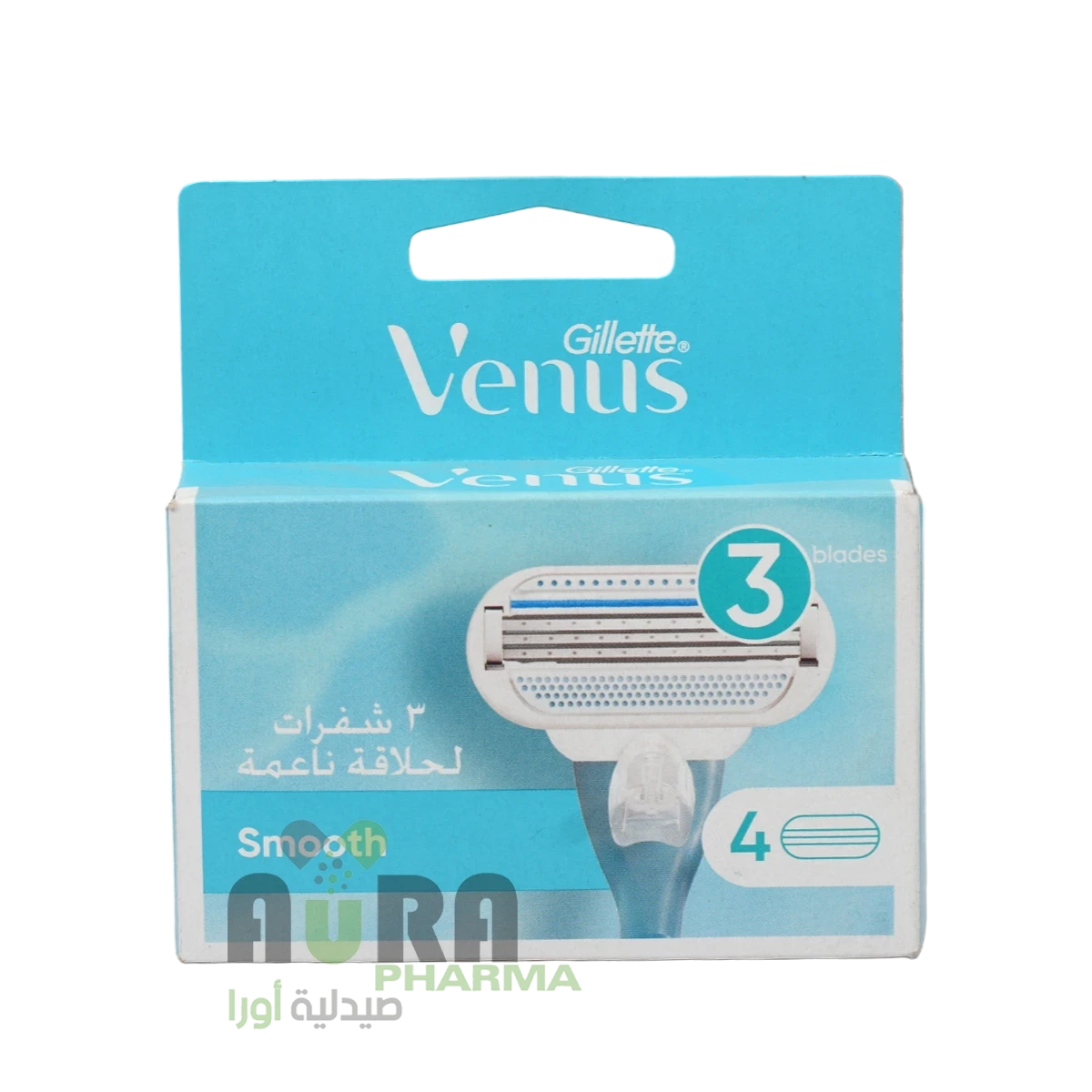 جيليت  شفرات مكائن فينوس سموث 3