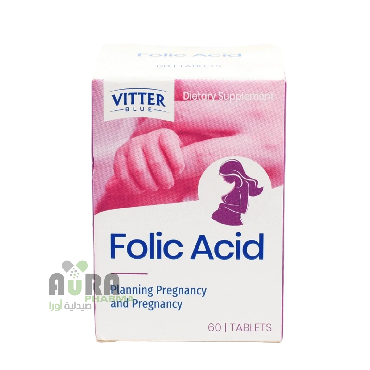 حمض الفوليك 400ميكرو  60قرص فؤاد فارما