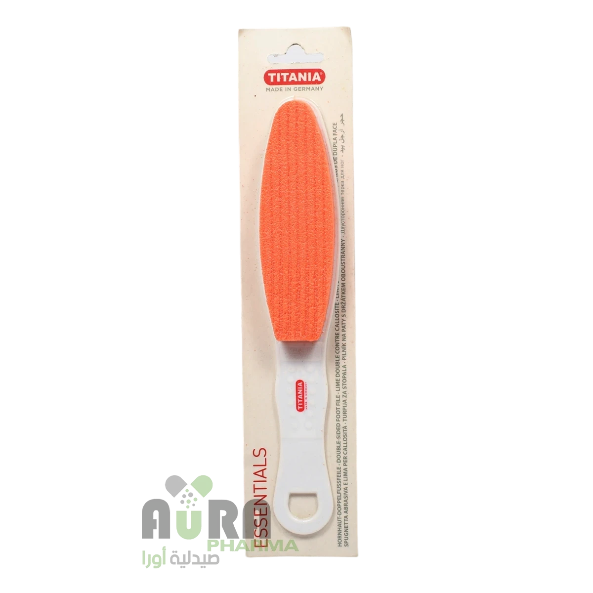 محك قدم تيتانيا الماني صنفرة + فلين 3032