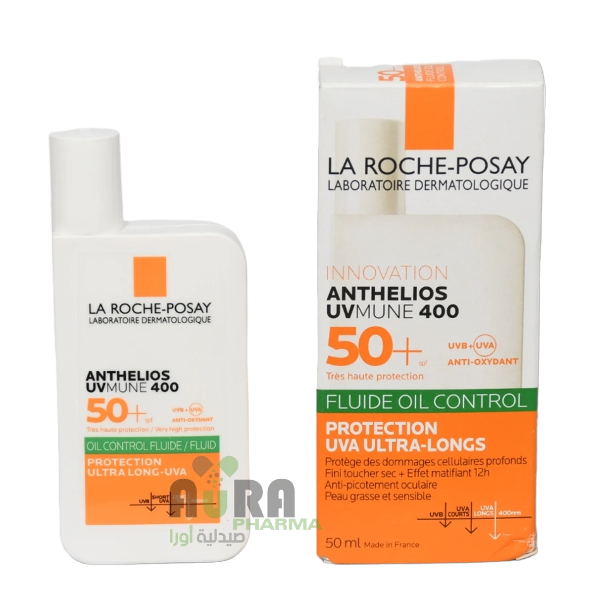 لاروش بوزيه واقي شمس 50مل سائل للبشرة الدهنية 7292