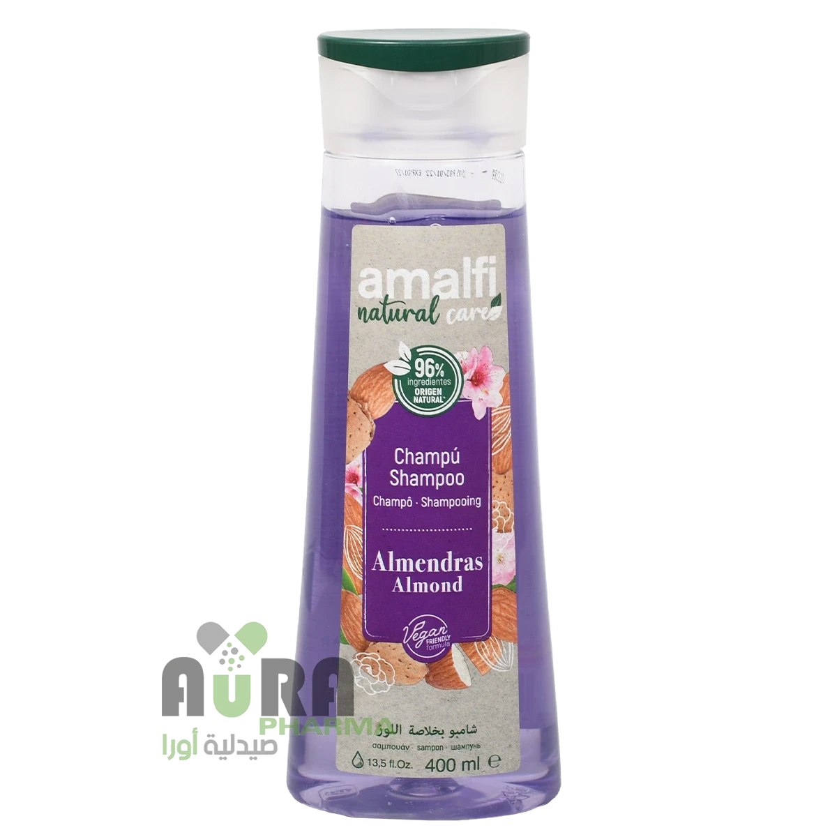 شامبو امالفي 96% 400مل  باللوز