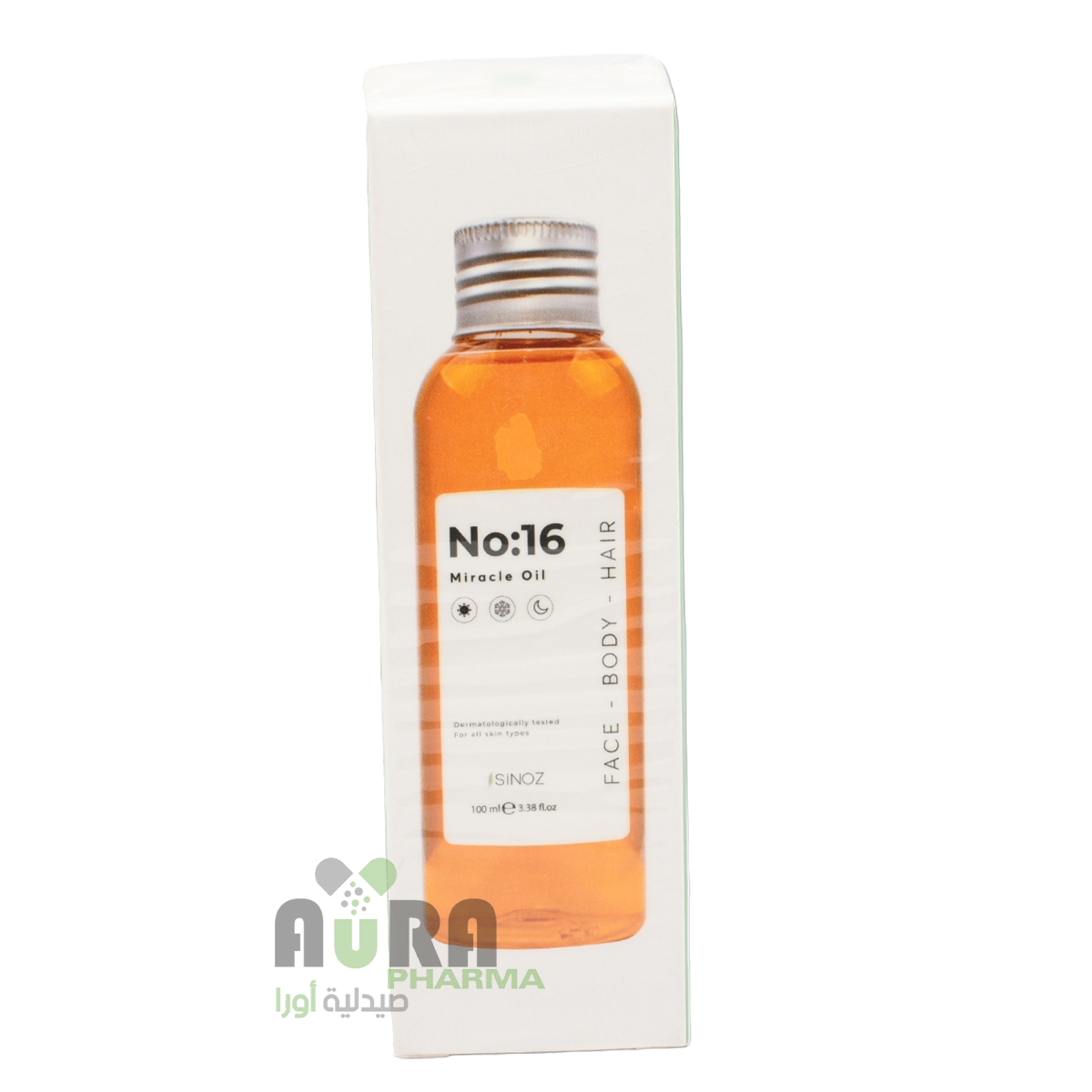 سينوز رقم 16 مرسيل اويل زيت العناية للجسم والوجه والشعر 100 مل