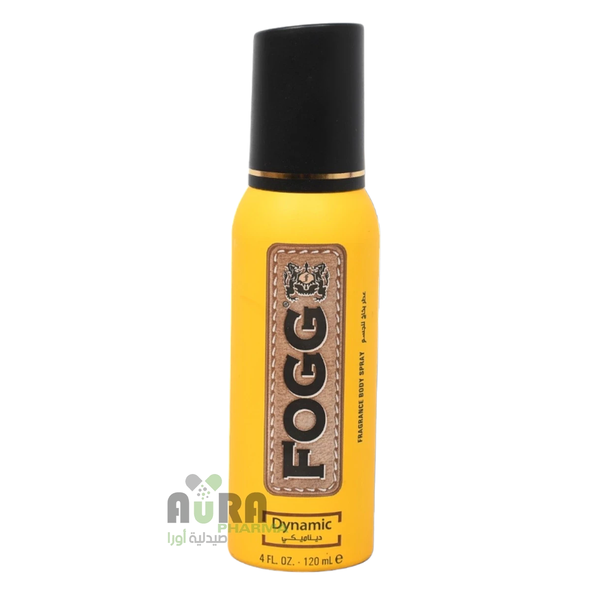 فوج معطر جسم 120مل ديناميكي الأصفر جلنار