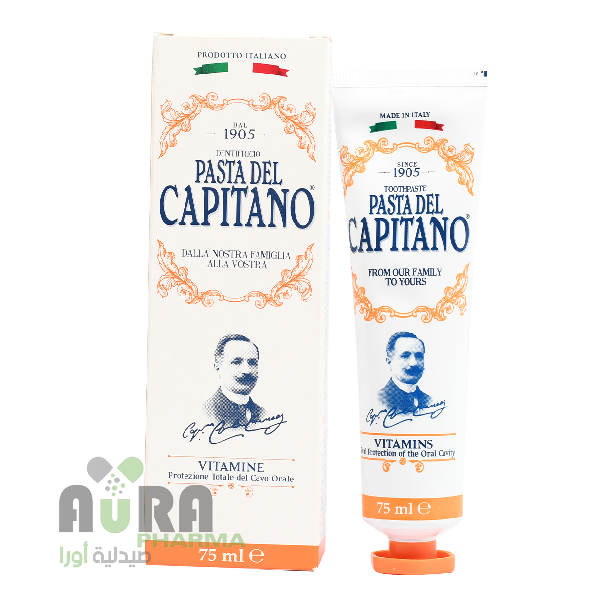 باستا ديل كابيتانو معجون اسنان الحماية الكاملة 75 مل