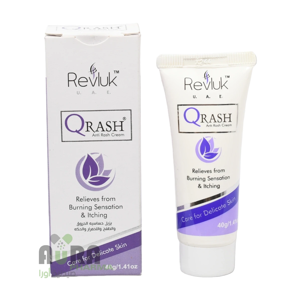 كيو رش كريم للحكةلارين