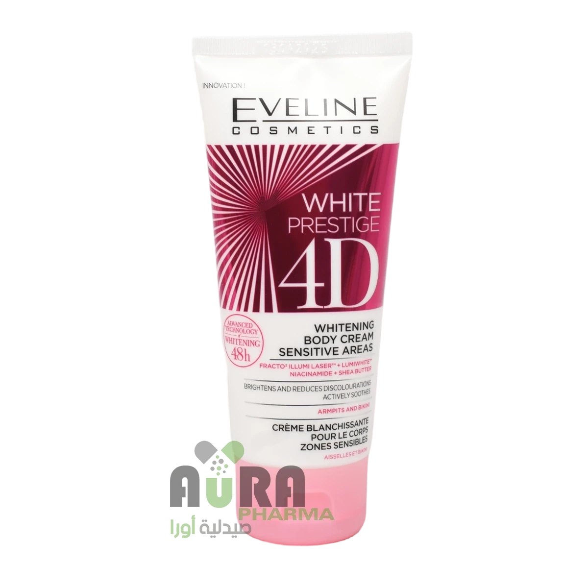 كريم وايت برستيج فور دي تفتيح المناطق الحساسة 100مل 6840 ايفلين