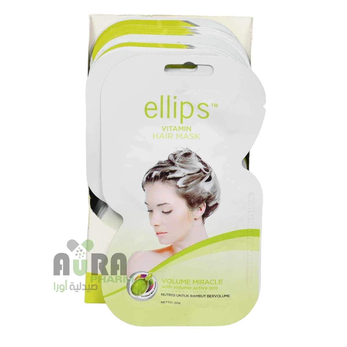 ماسك الشعرإيلبيس لتحسين الحجم والكثافة 20 غرام