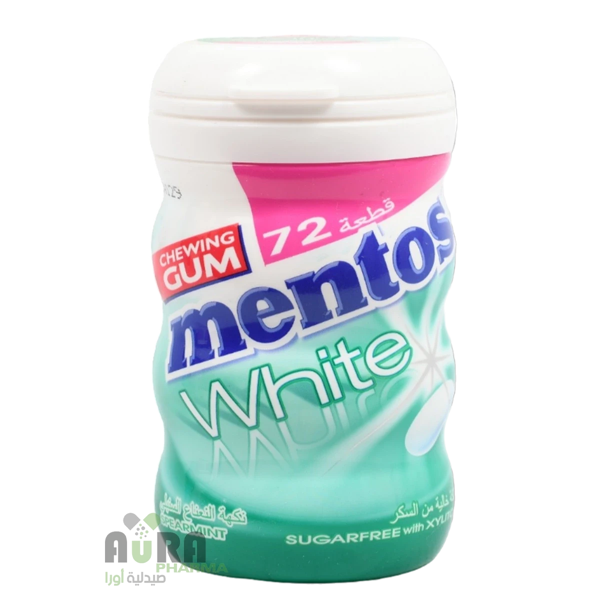 علك منتوس علبة 72 حبه