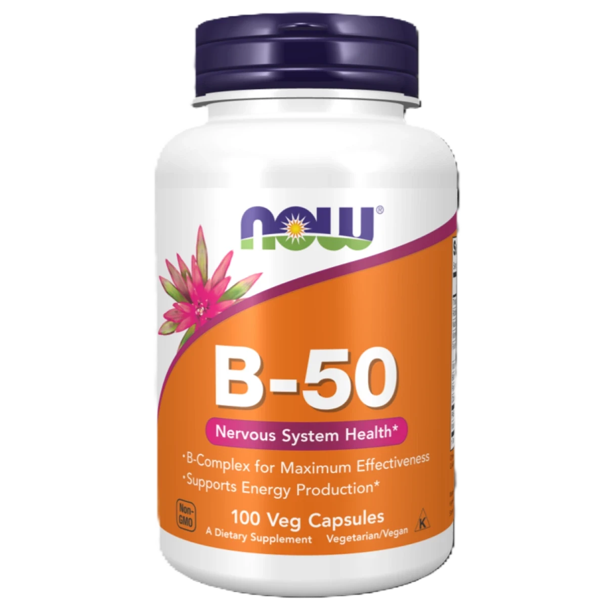 فيتامين ب-50 ملغ كبسولات نباتية