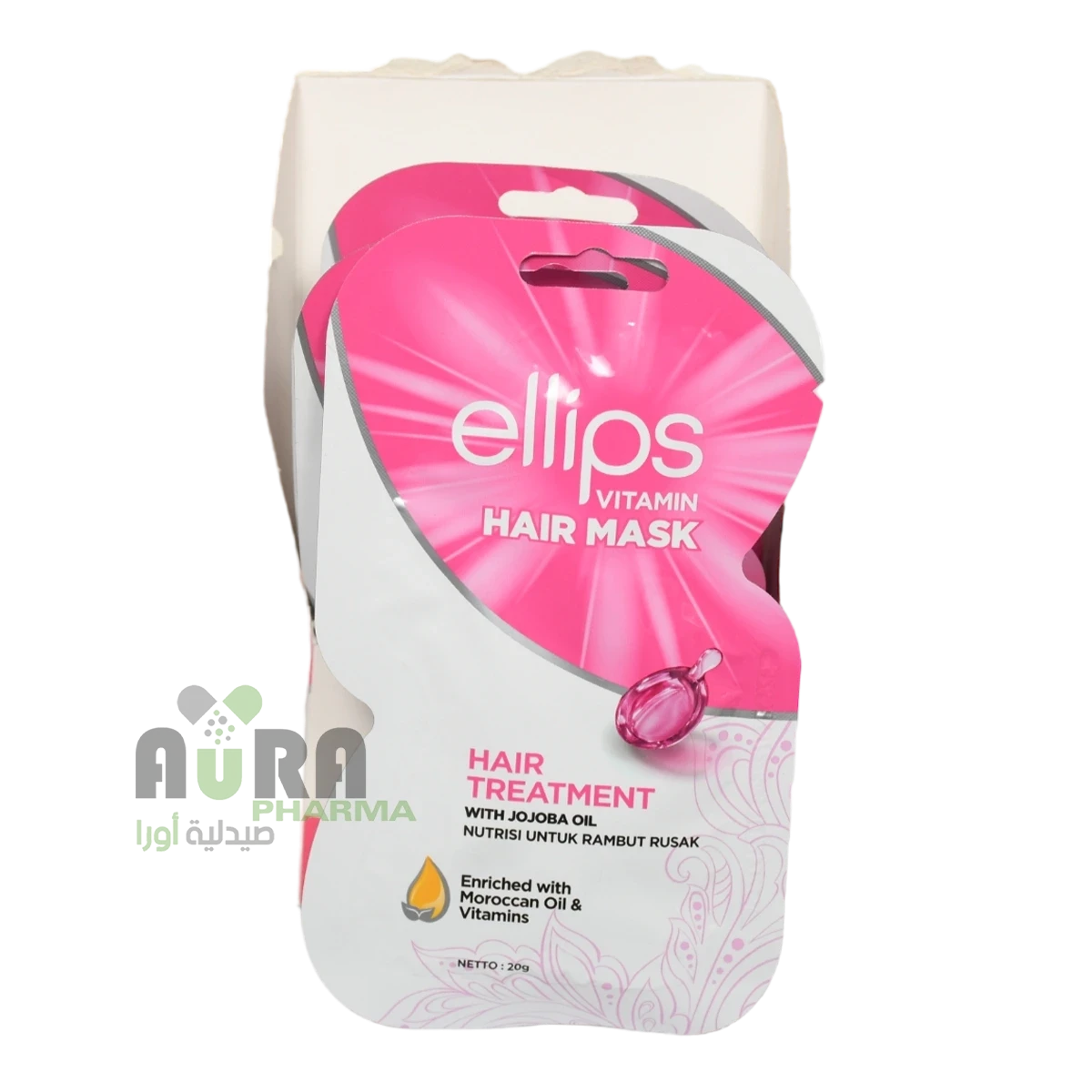 قناع شعر إيليبس - معالج للشعر التالف20 جرام