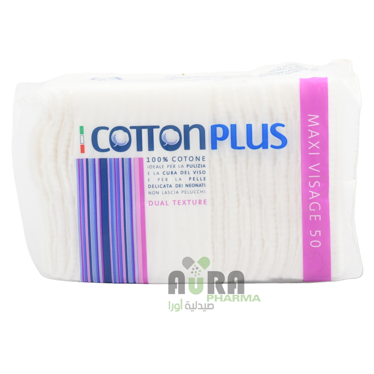 قطن تجميل ايطالي 50حبة شذى 3322