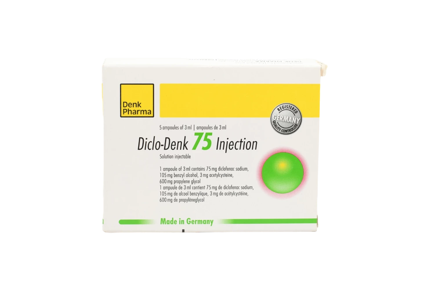 ديكلودنك 75ملجم امبول الغزالي