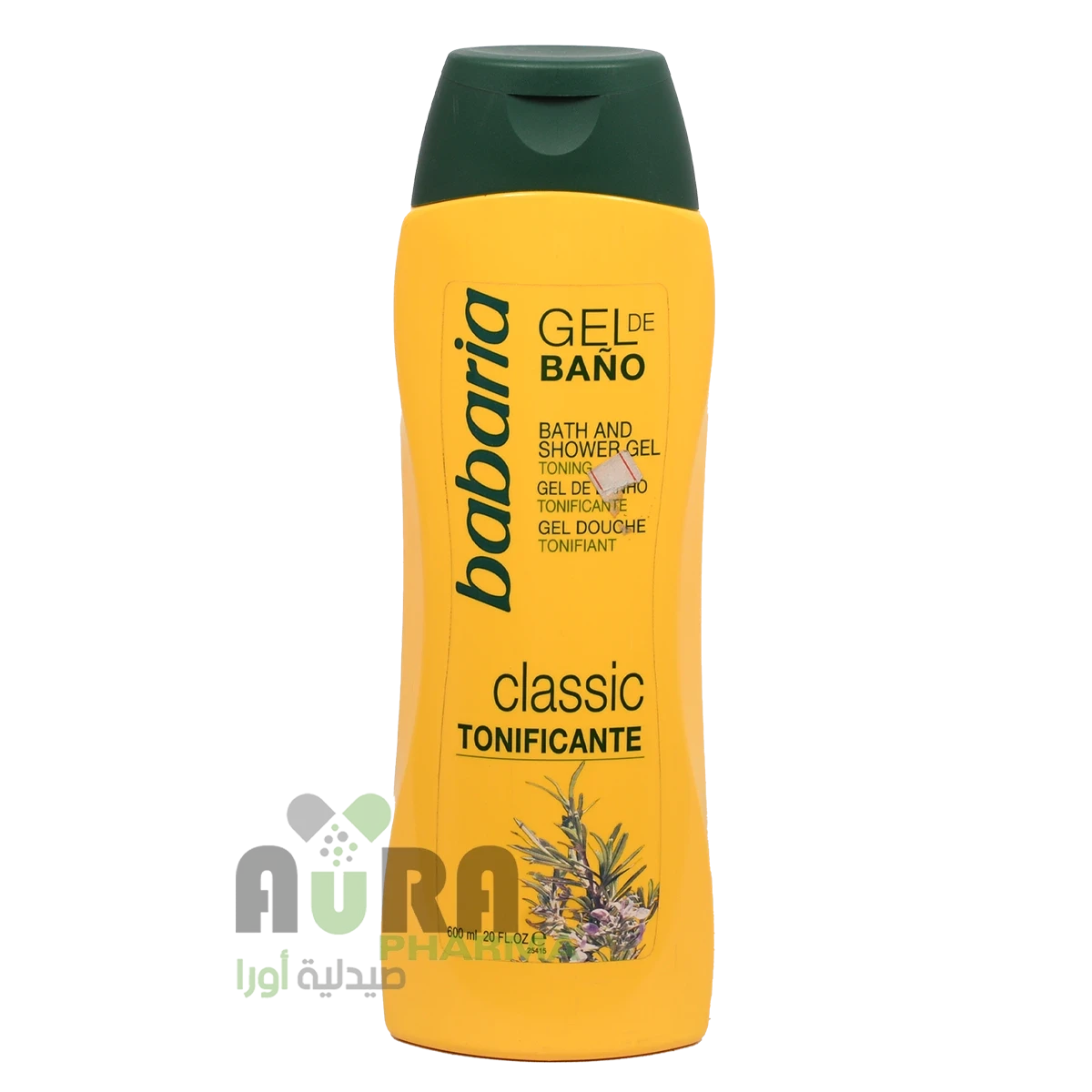 جل الاستحمام الكلاسيكي باباريا 600 مل