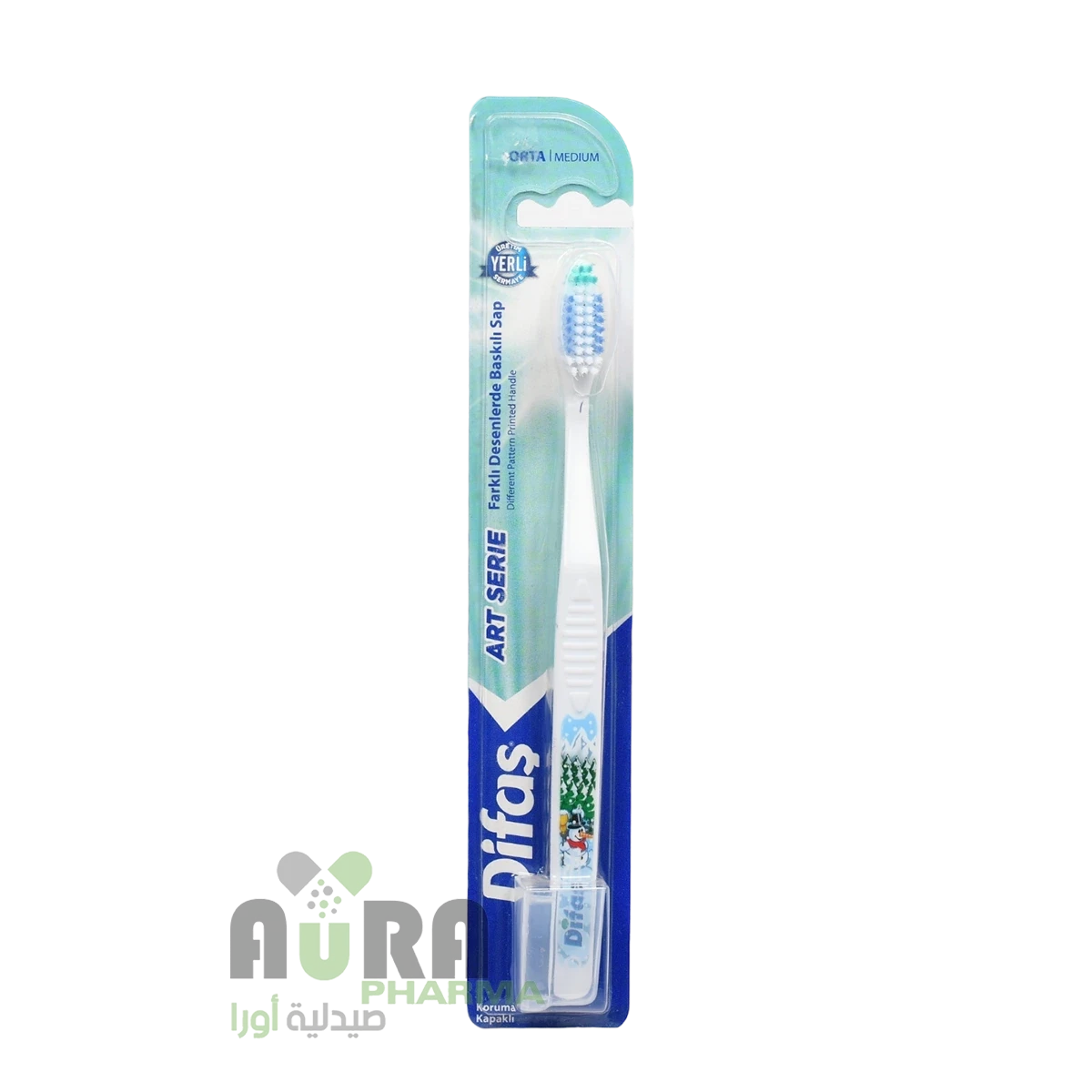 فرشاة اسنان ديفاس خمسة انواع