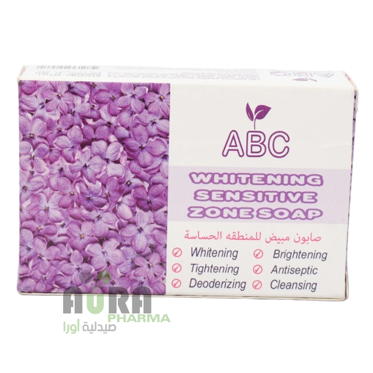 صابون مبيض للمنطقة الحساسة اي بي سي 80غ