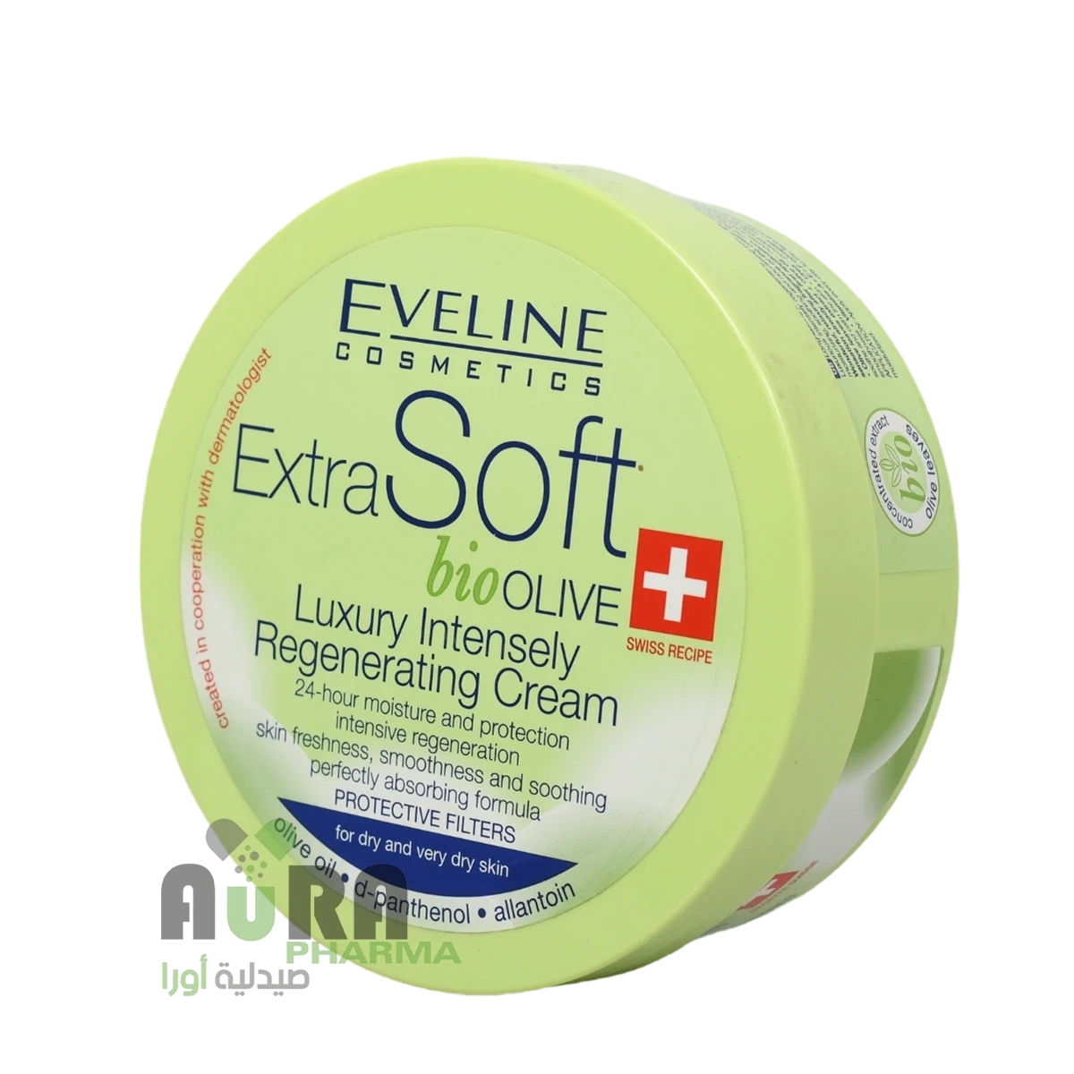 كريم تجديد فائق النعومة والحيوية بزيت الزيتون الحيوي من ايفلين 200 مل