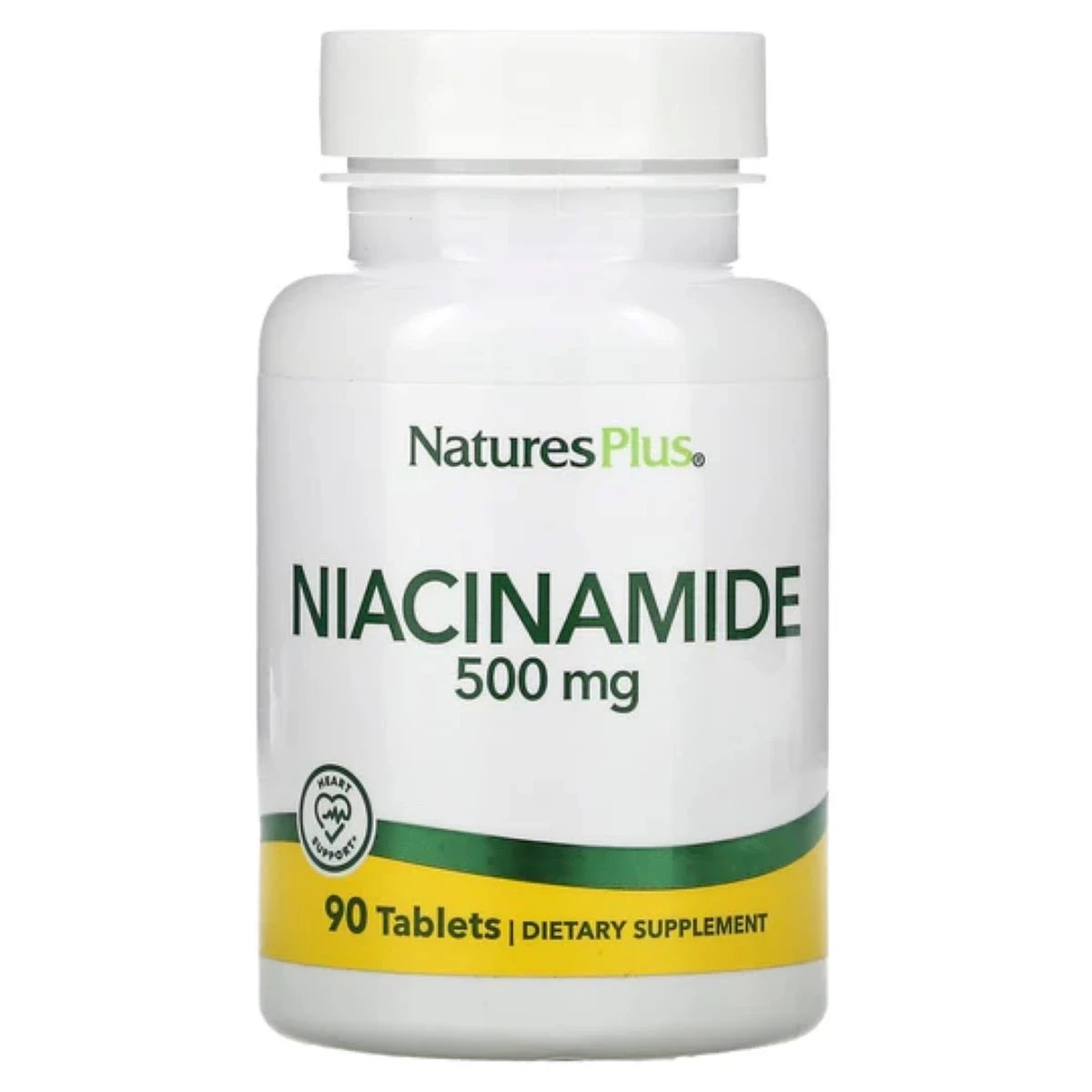 Nature's Plus, نياسيناميد، 500 ملجم، 90 قرصًا