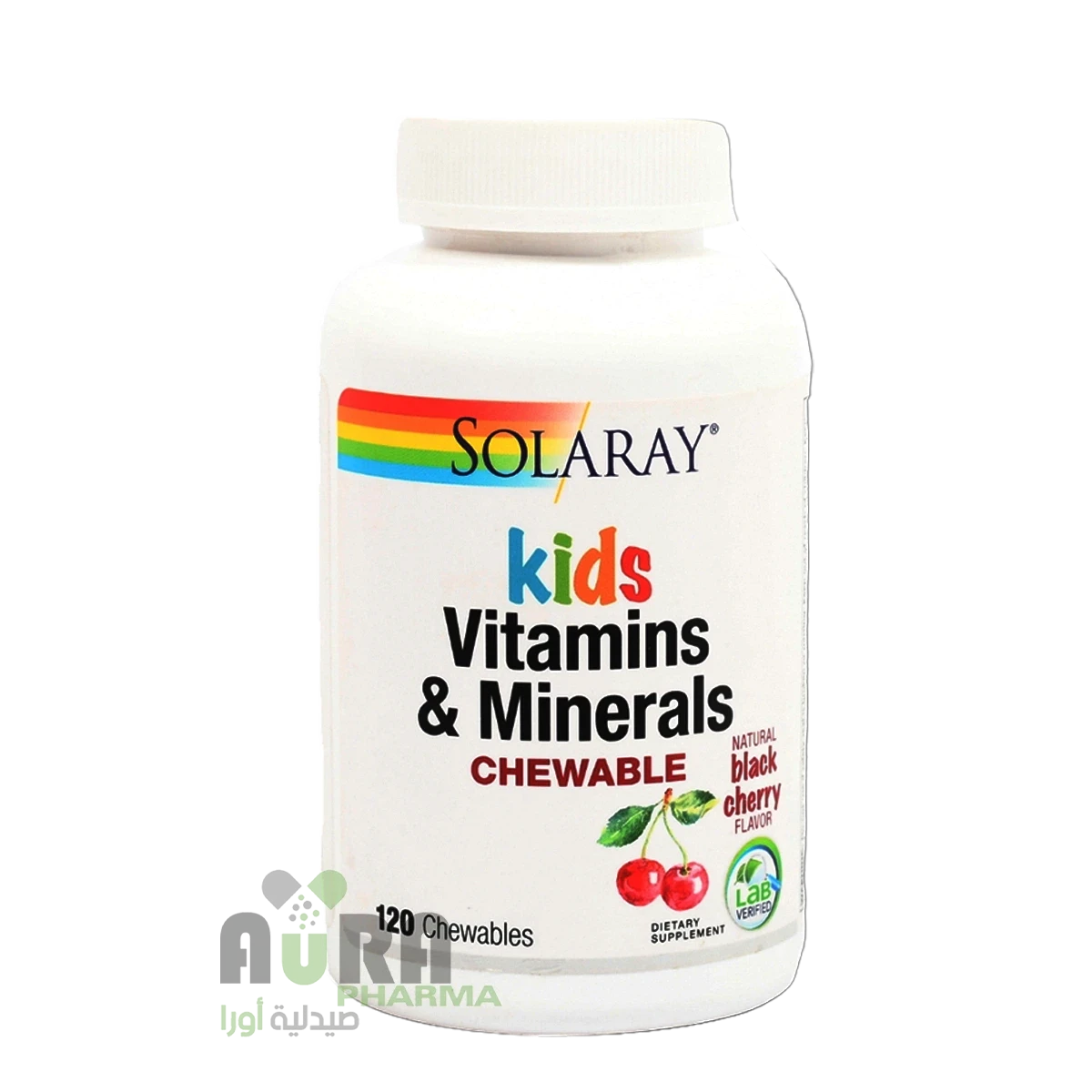 ملتي فيتامين &مينرالز اطفال120 قرص  سولاري