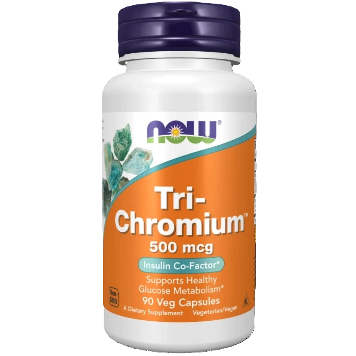 تري-كروميوم™ 500 ميكروغرام مع القرفة، كبسولات نباتية