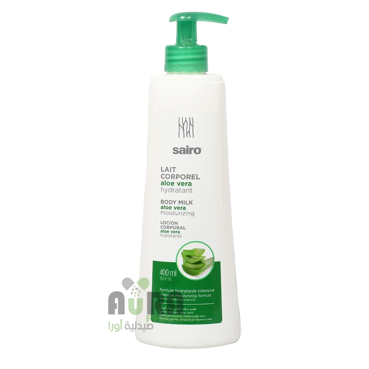 حليب مرطب للبشرة بخلاصة نبات الصبار من سايرو 400مل