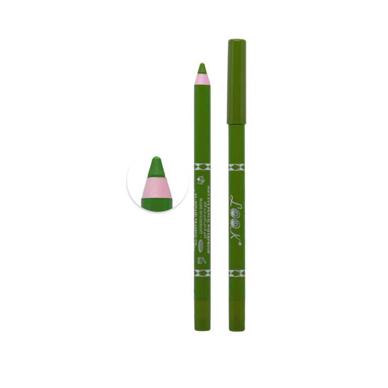 قلم كحل شمعي ضد الماء اخضر من لوك 1215