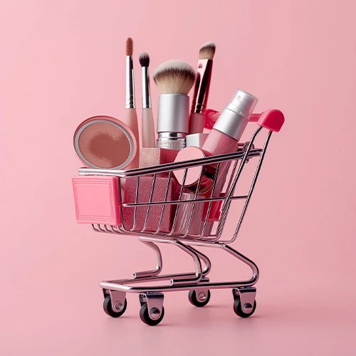 المكياج والعدسات