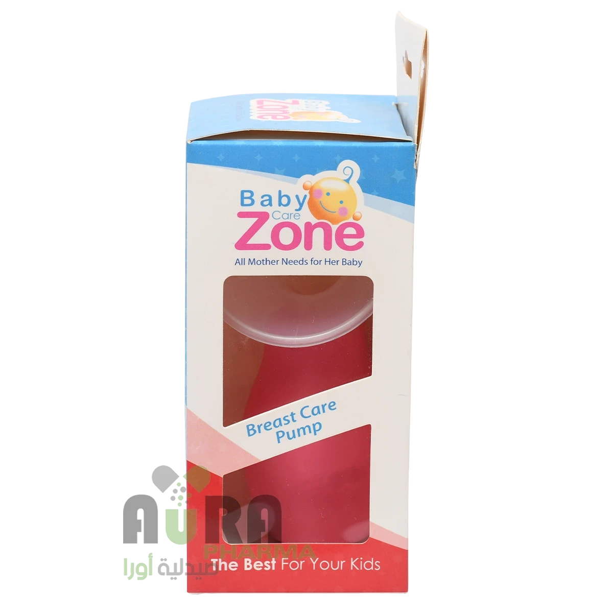 بيبي كير زون شفاط ثدي بقاعدة متلقية للحليب 8497