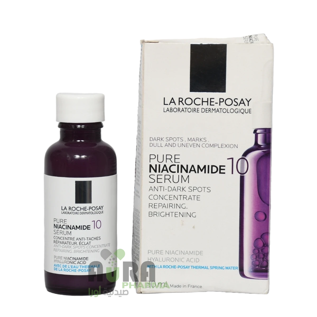 سيروم نياسيناميد 10 من لاروش بوزيه للبقع الداكنة 30 مل