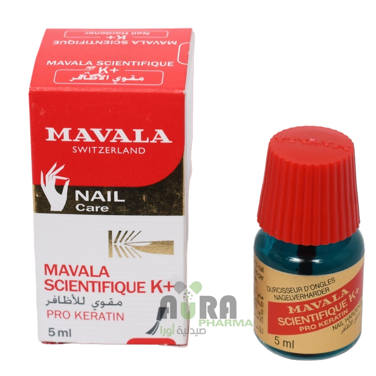 مافالا مقوي الاظافر بالكيراتين 5مل