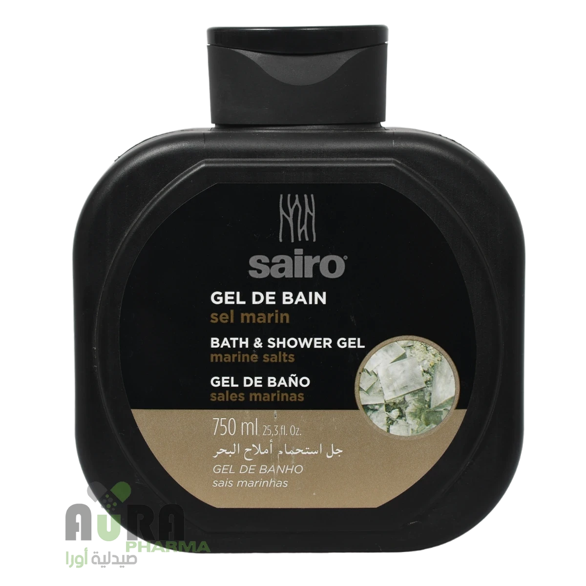 سايرو جل استحمام املاح البحر - 750 مل