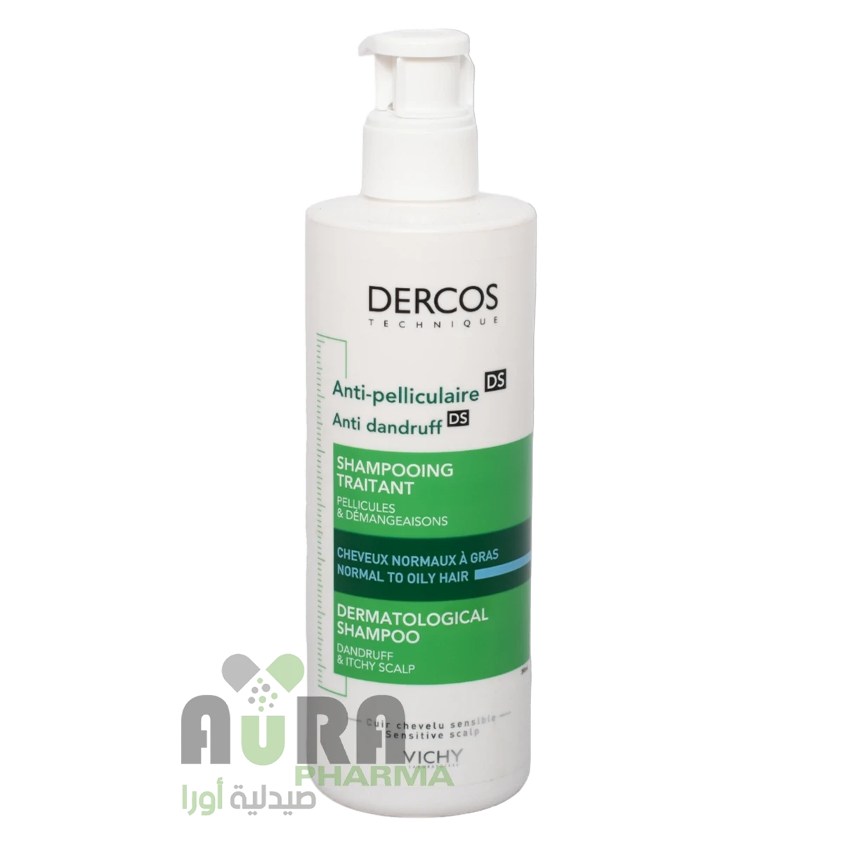 فيتشي ديركوس شامبو ضد القشرة للشعر العادي إلى الدهني 400ملليلتر